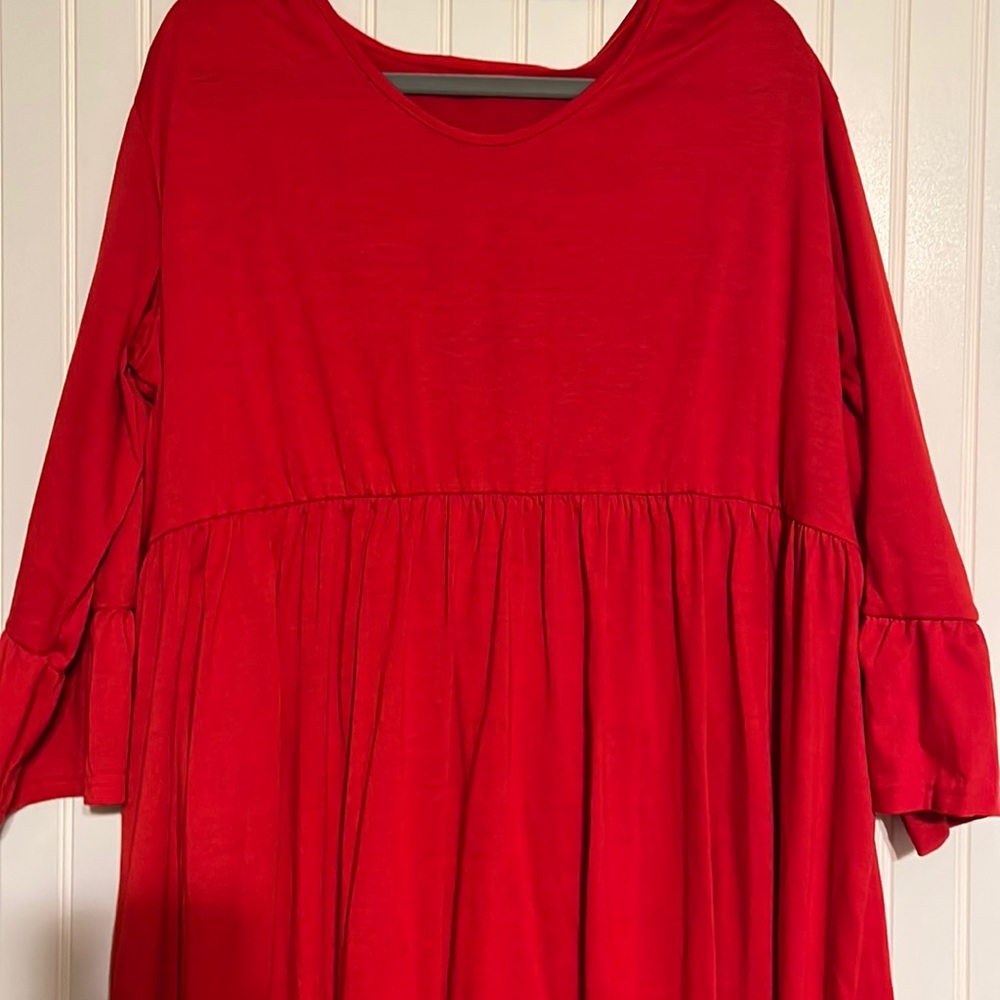 Amazon Red Dress size 4XL 28-30